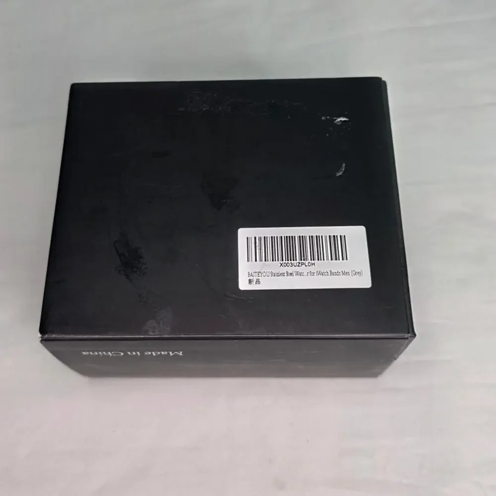 Gray Stainless Steel Band & Case for Apple Watch 42mm 44mm